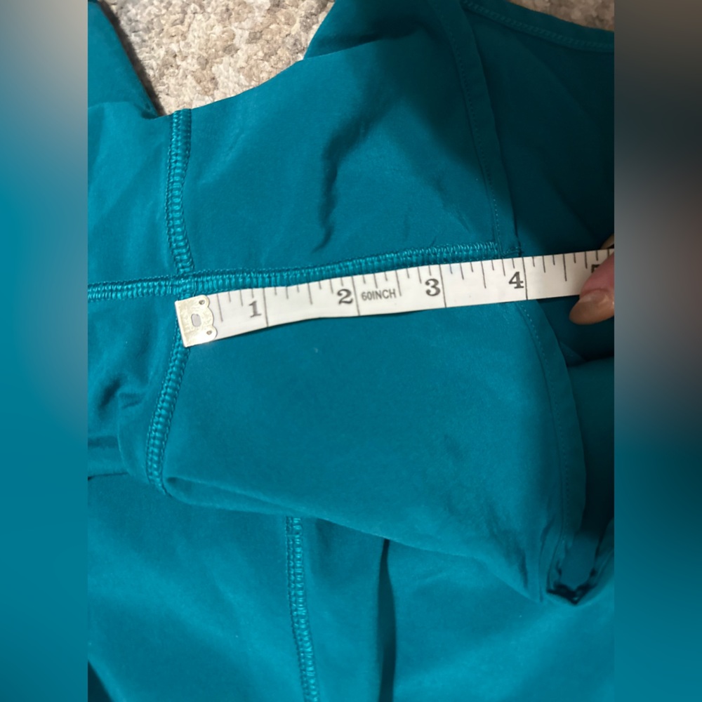Teal Lululemon hotty Hot 4” Shorts - Picture 9 of 9